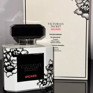 Victoria's Secret Wicked Perfume Box - Black and White